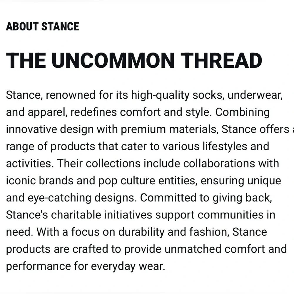 Stance MUMMY T CREW C SOCK L